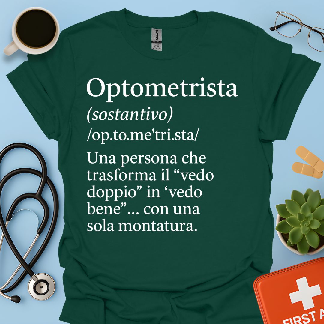 Definizione Optometrista Maglietta