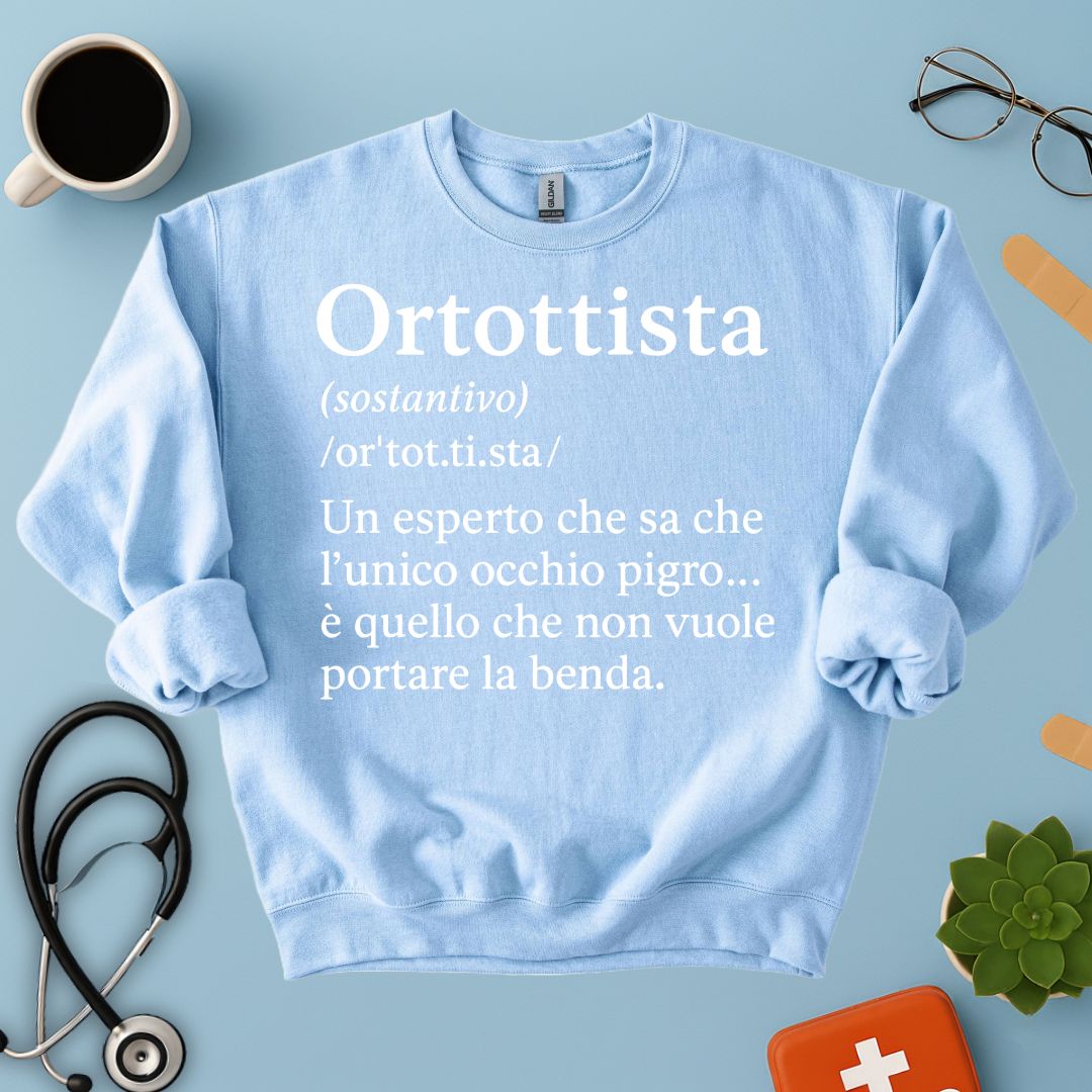 Felpa Divertente Ortottista