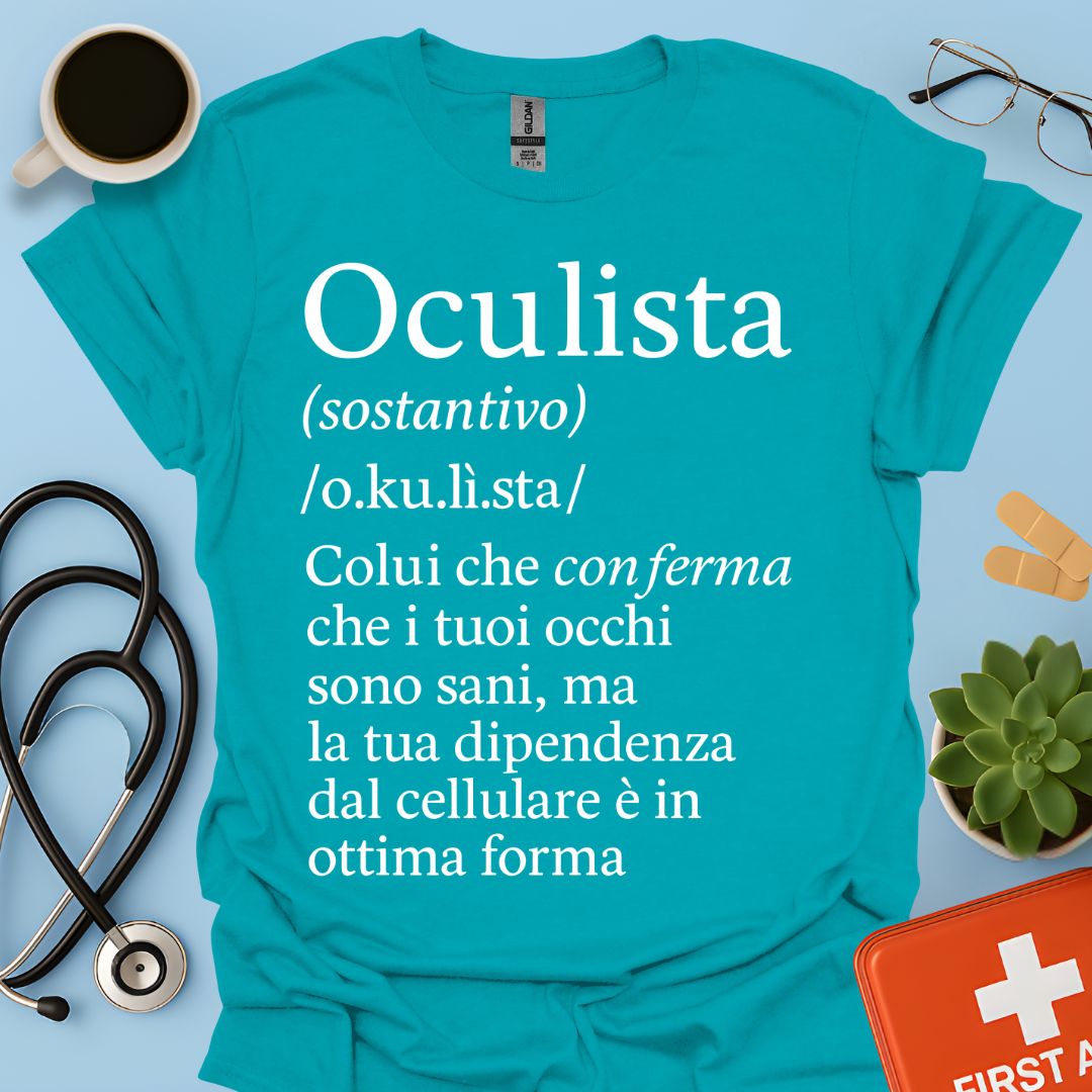 Definizione Oculista Maglietta