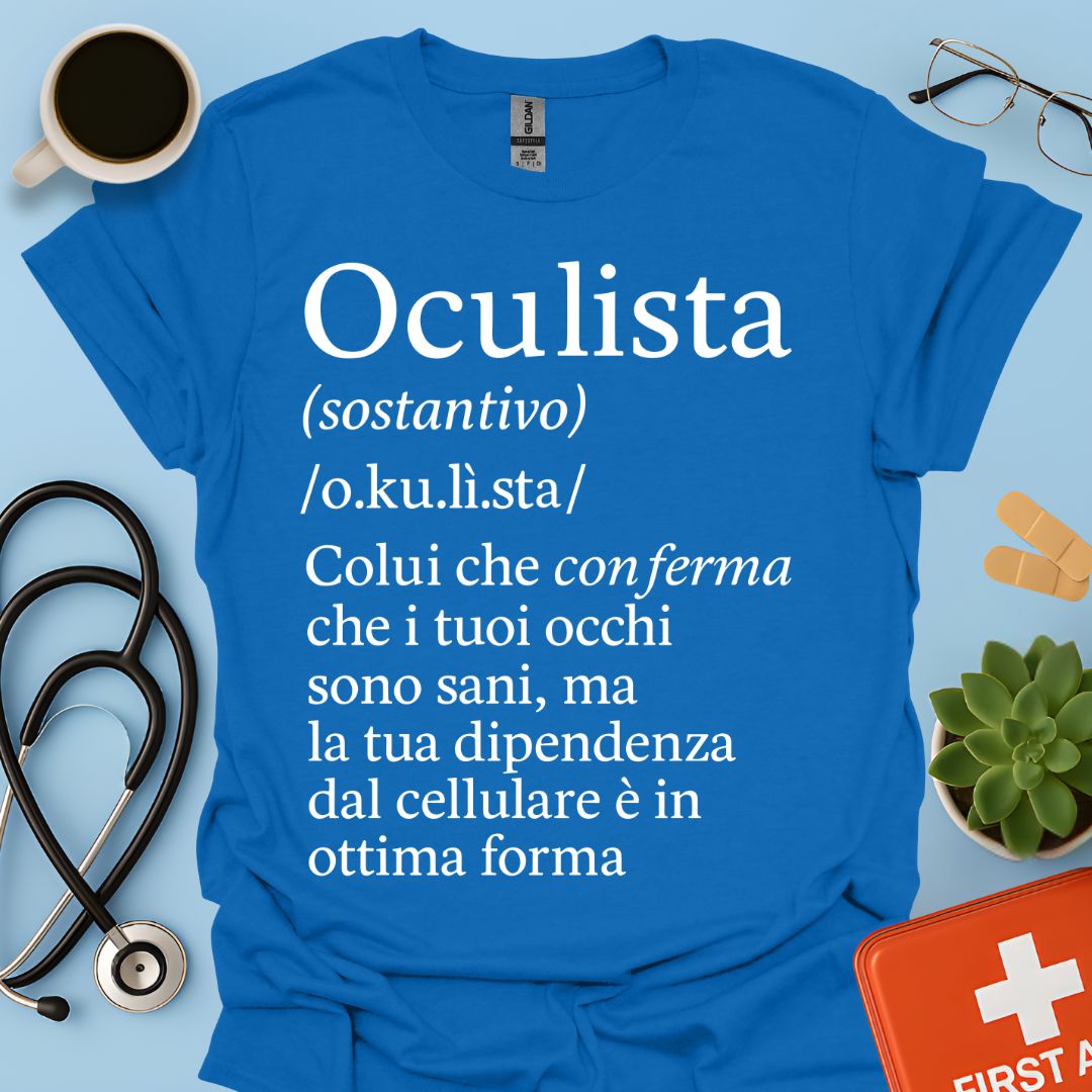 Definizione Oculista Maglietta