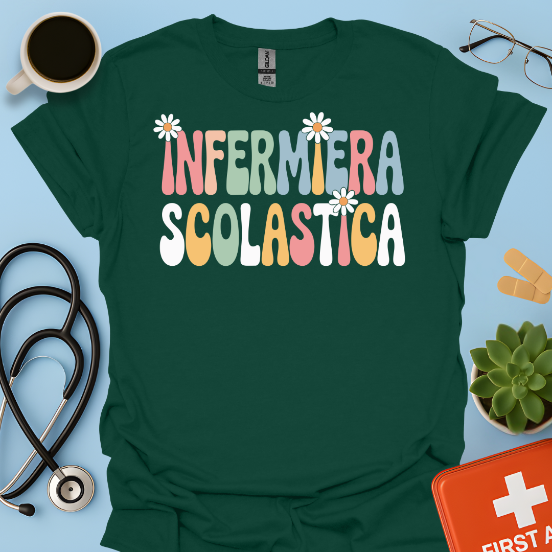 Infermiera Scolastica Maglietta