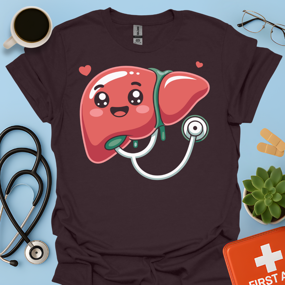 Fegato Adorabile - Medico Maglietta