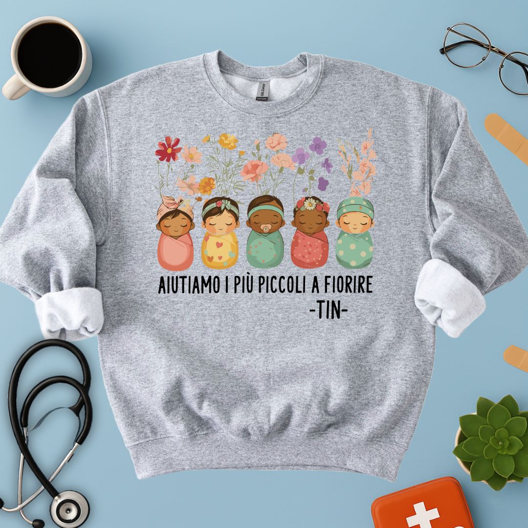 Felpa Terapia Intensiva Neonatale TIN