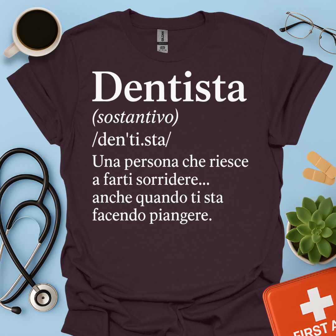 Definizione di Dentista Maglietta