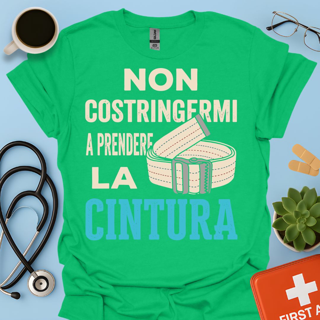 Maglietta Divertente Cintura