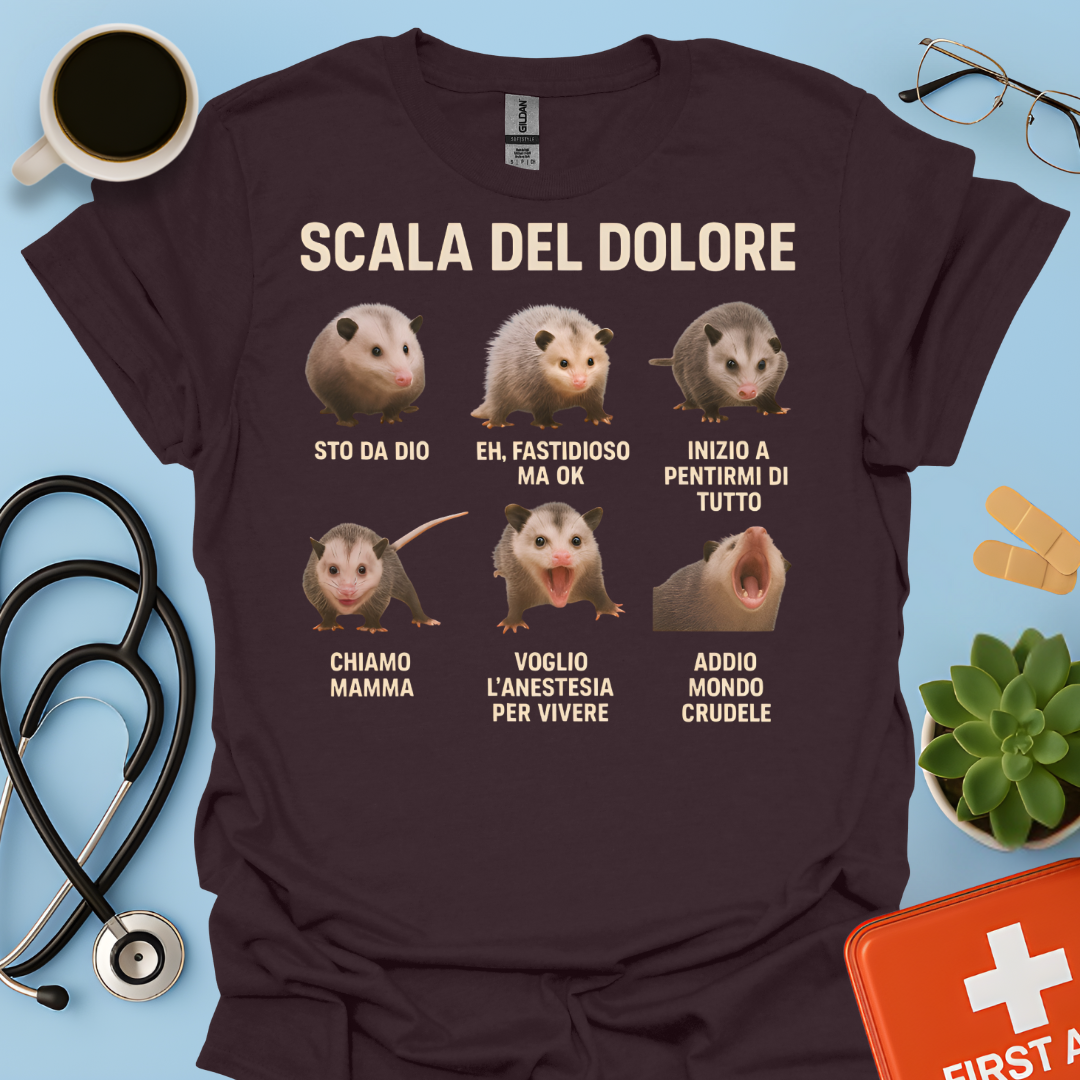 Scala Del Dolore - Infermiera Anestesista Maglietta