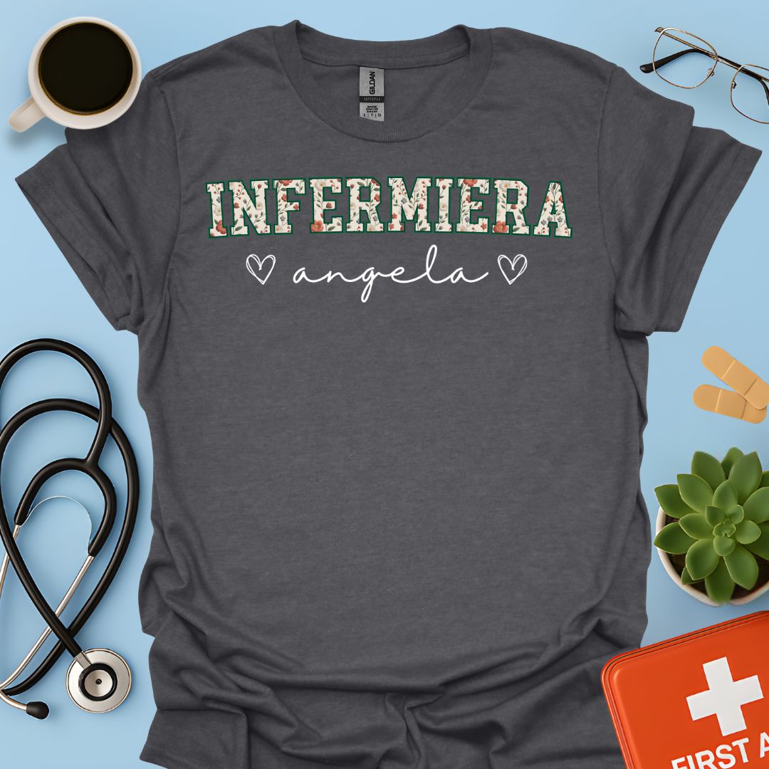 Personalizzata Infermiera Maglietta