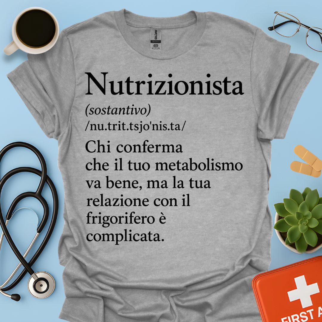 Maglietta Nutrizionista Divertente – Idea Regalo Biologa Nutrizionista