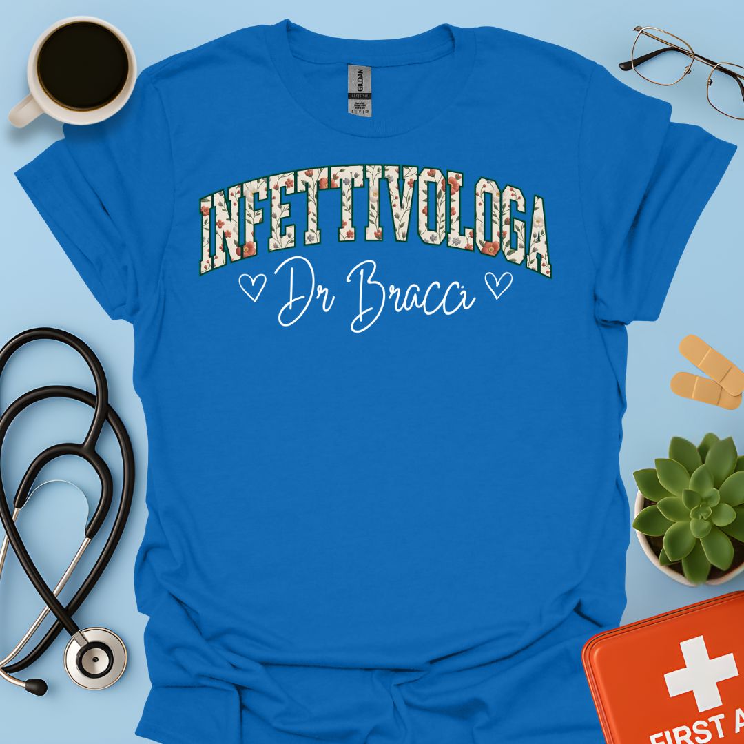 Maglietta Infettivologa Personalizzata
