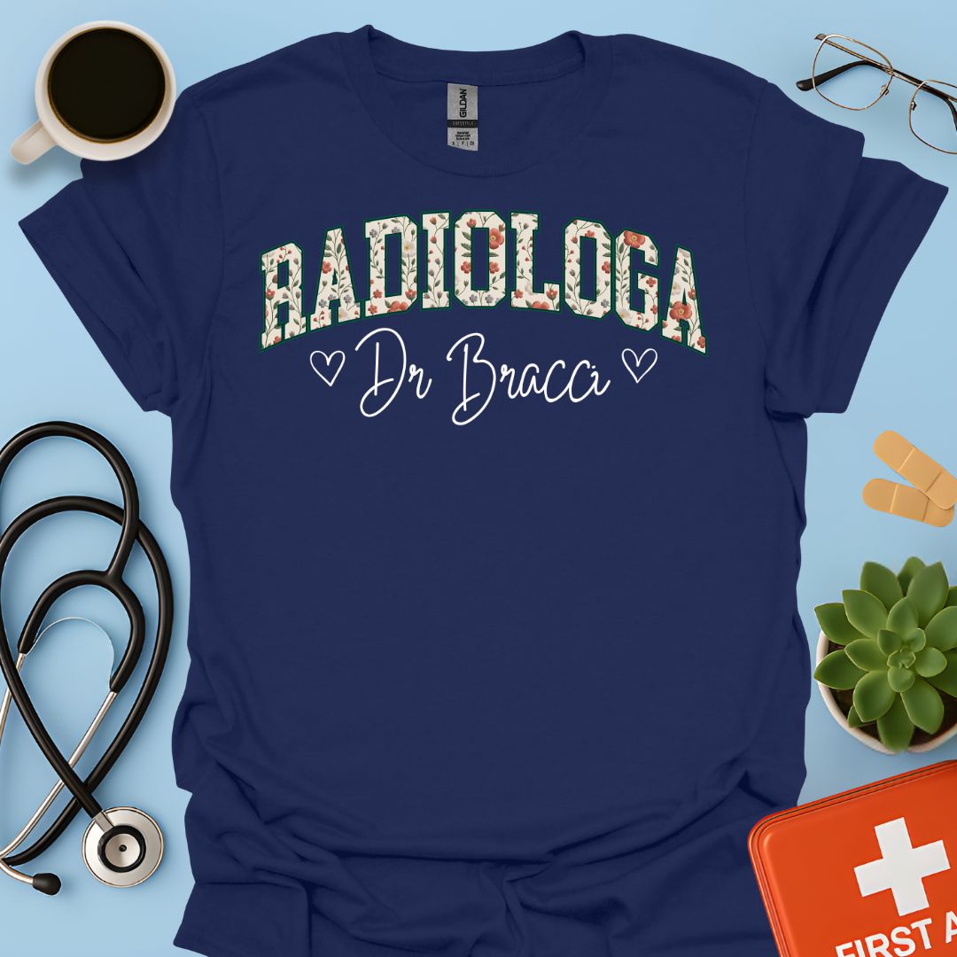 Radiologia Maglietta Radiologa Personalizzata