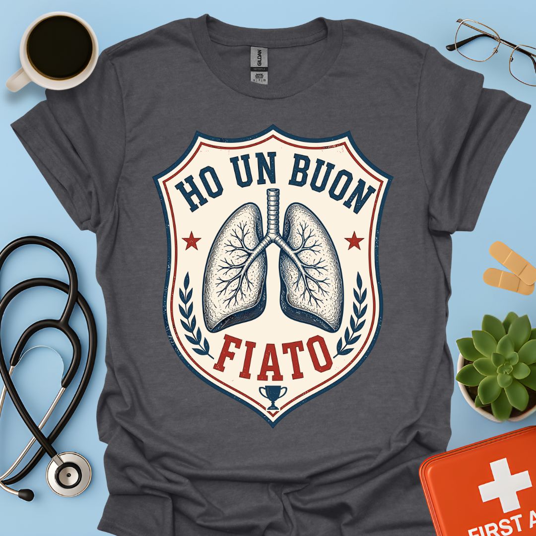 Maglietta Pneumologo – Ho un Buon Fiato