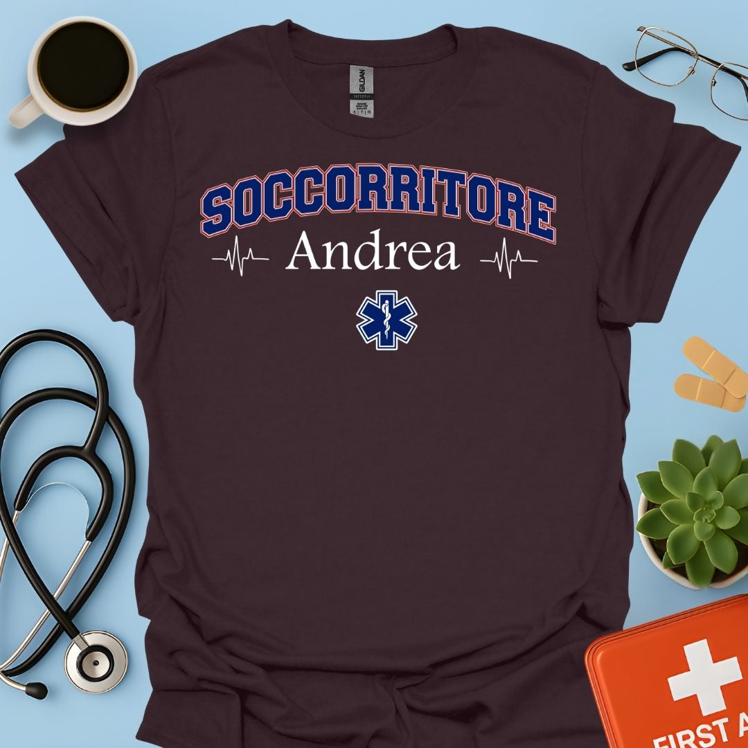 Maglietta Personalizzata Soccorritore