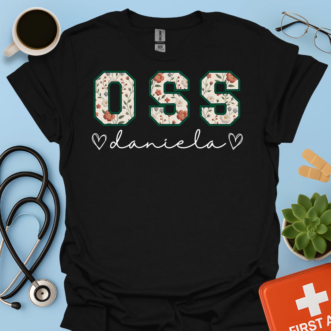 OSS Personalizzata Donna Operatore Socio Sanitario Maglietta