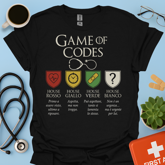 Game Of Codes - Medico Dottore Maglietta