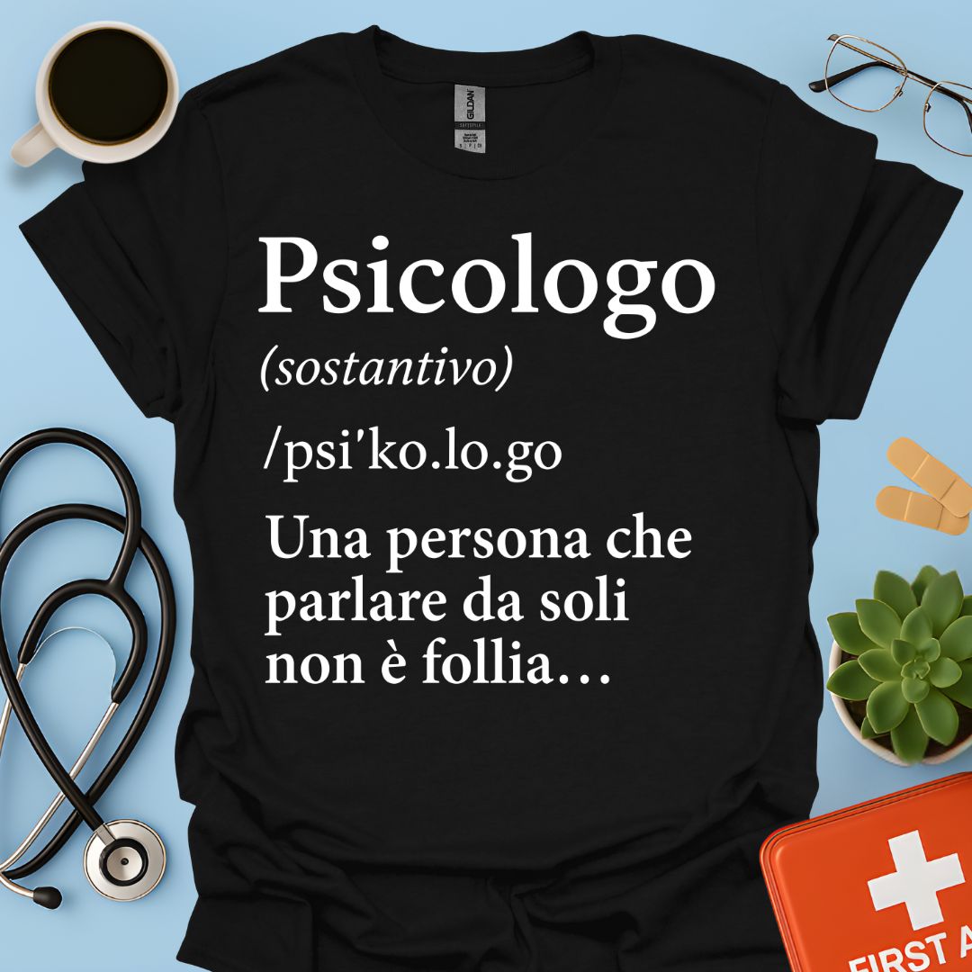 Definizione Psicologo Maglietta
