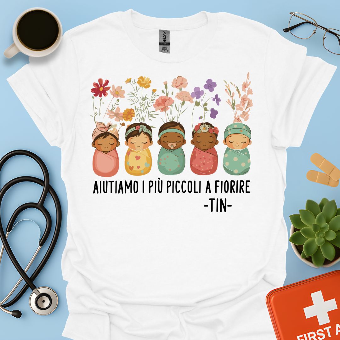 Aiutiamo I Più Piccoli A Fiorire – TIN Maglietta
