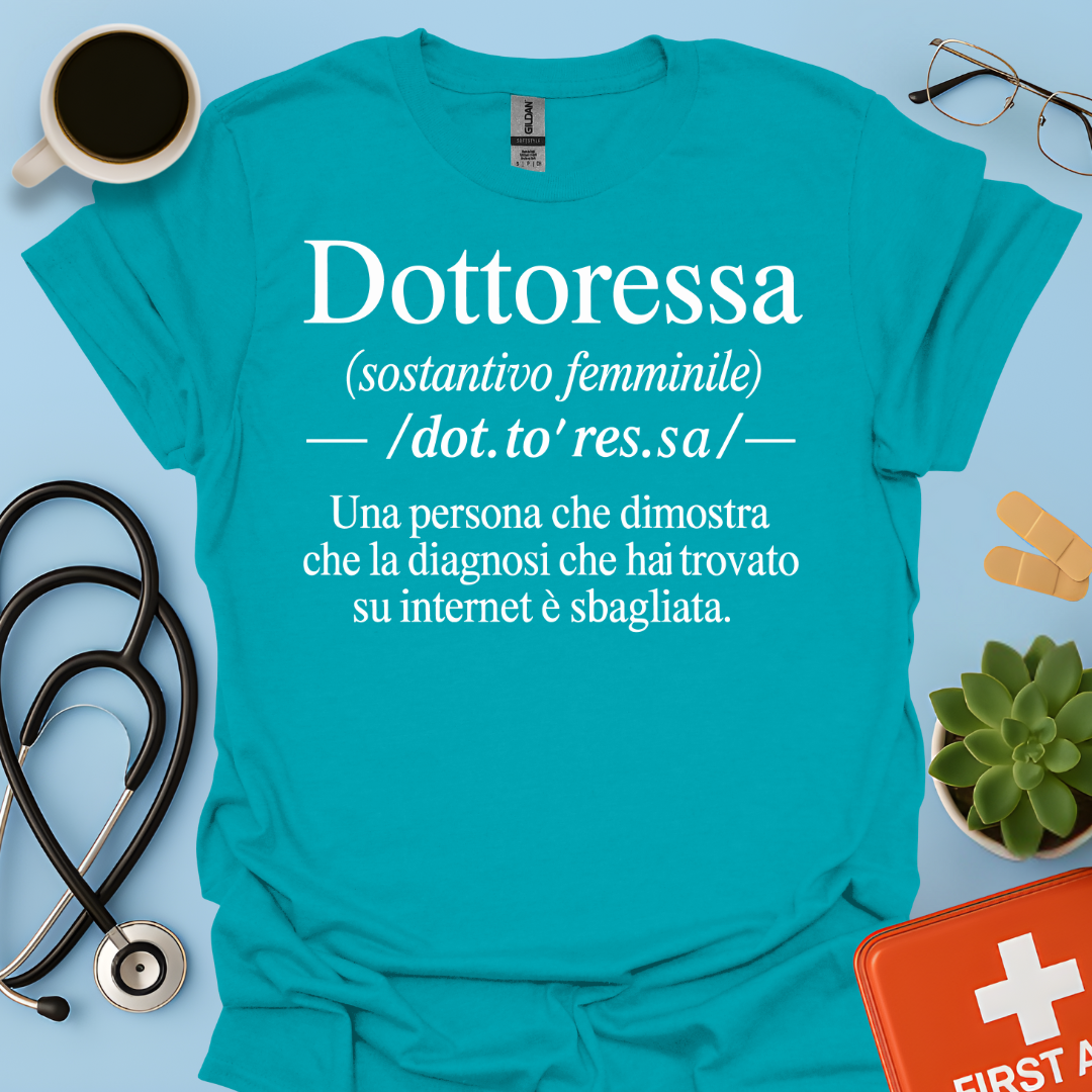 Definizione di Medico Dottoressa Maglietta
