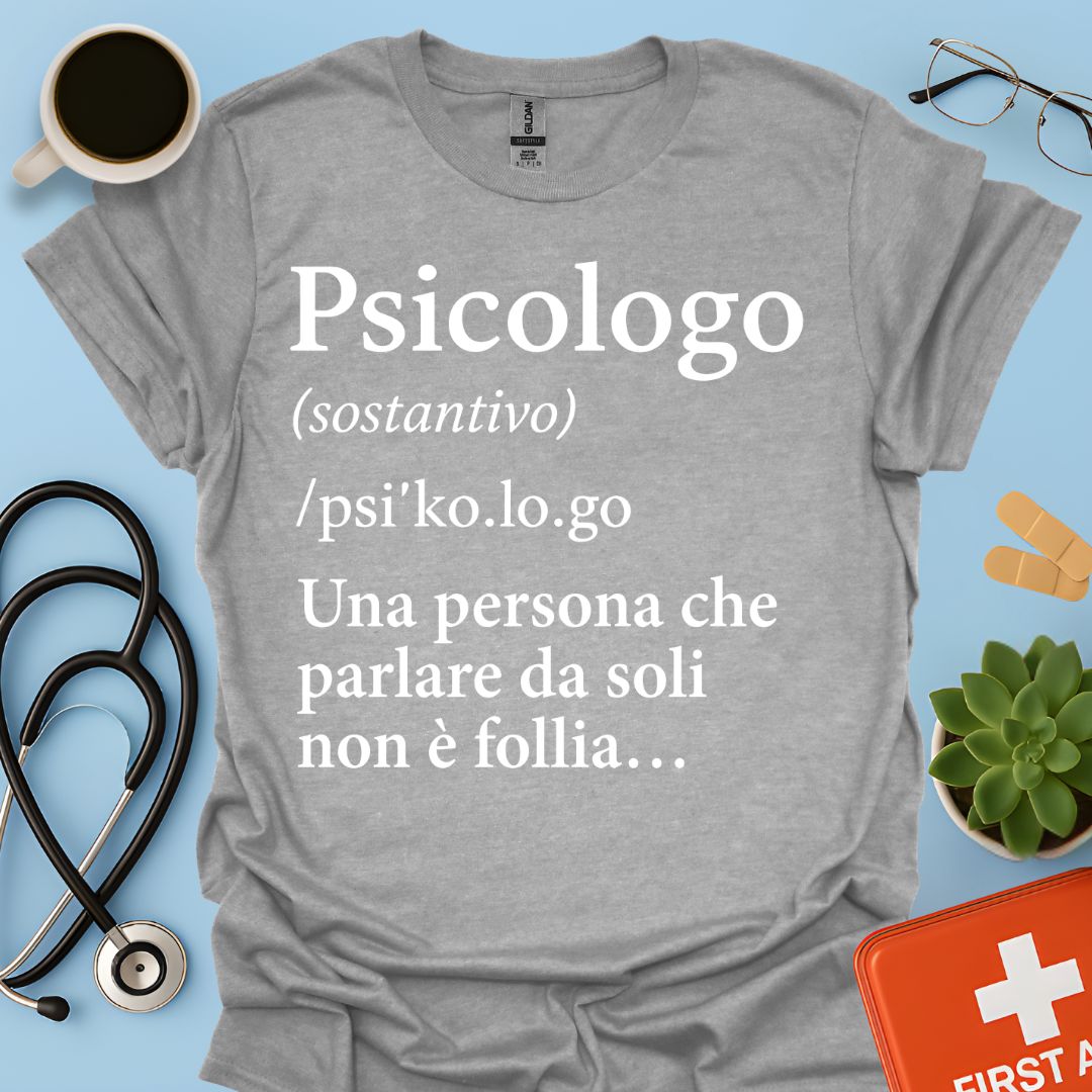 Definizione Psicologo Maglietta