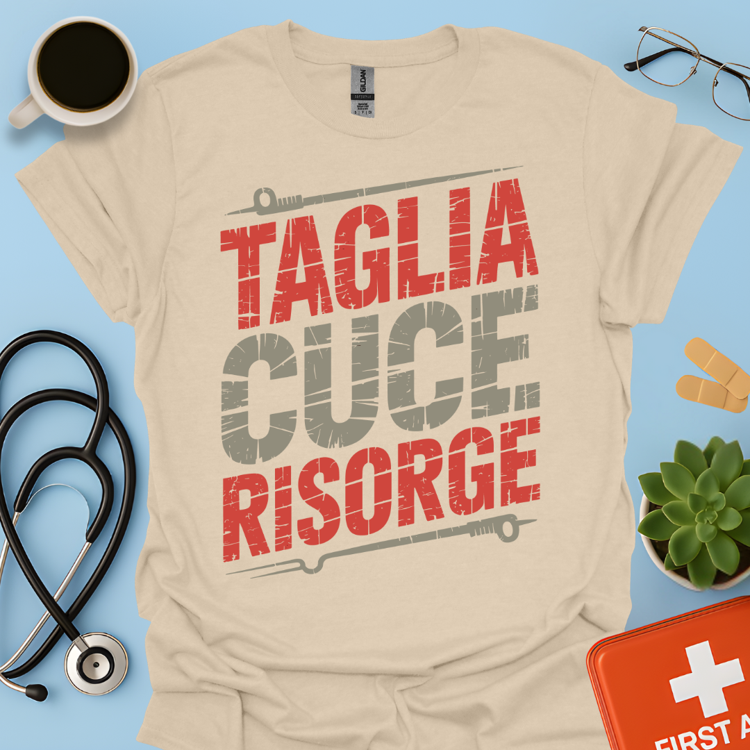 Taglia Cuce Risorge - Chirurgo Medico Maglietta
