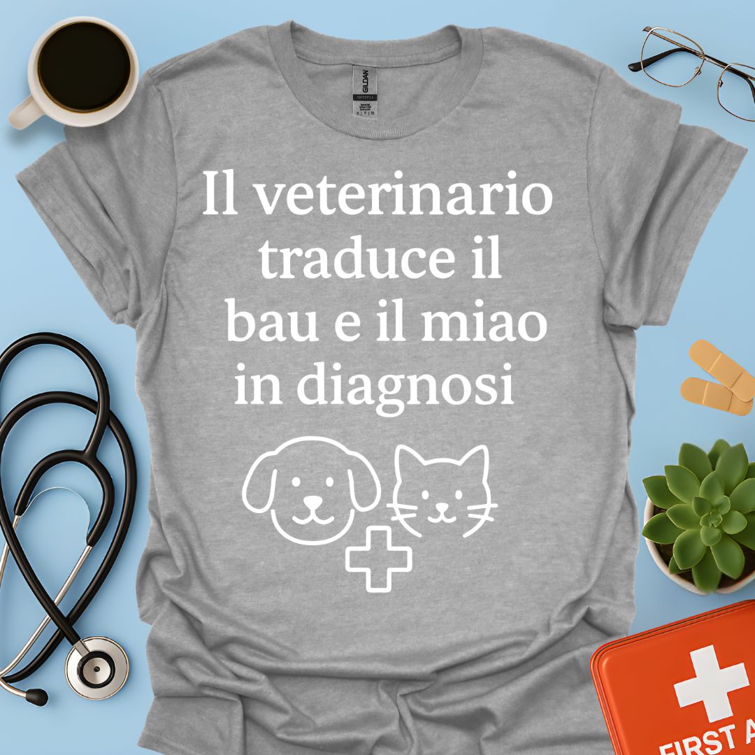 Divertente Veterinario Maglietta