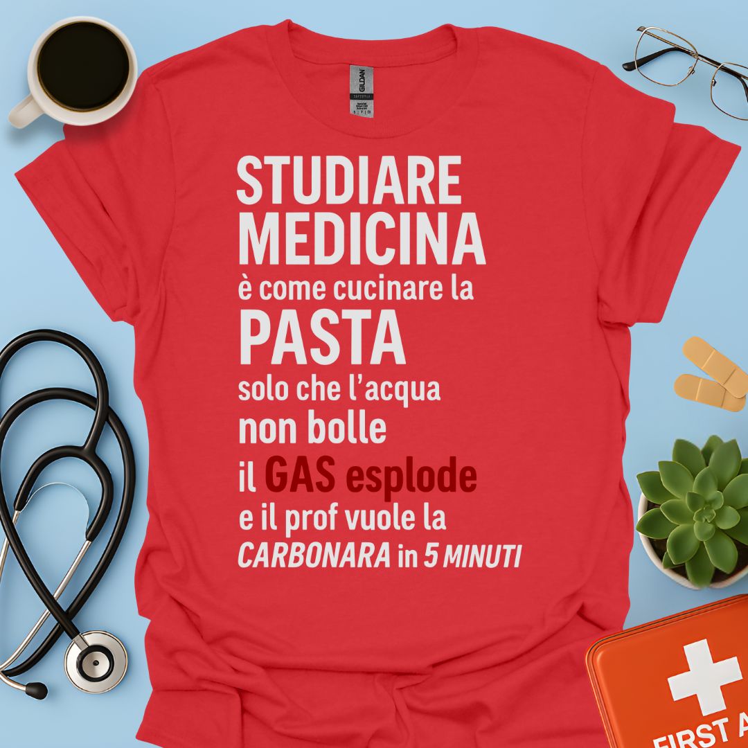 Studiare Medicina Divertente Maglietta