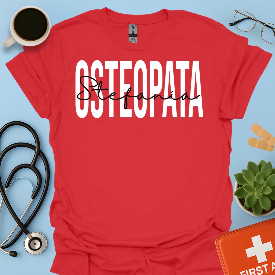 Osteopia Personalizzata Osteopata Maglietta