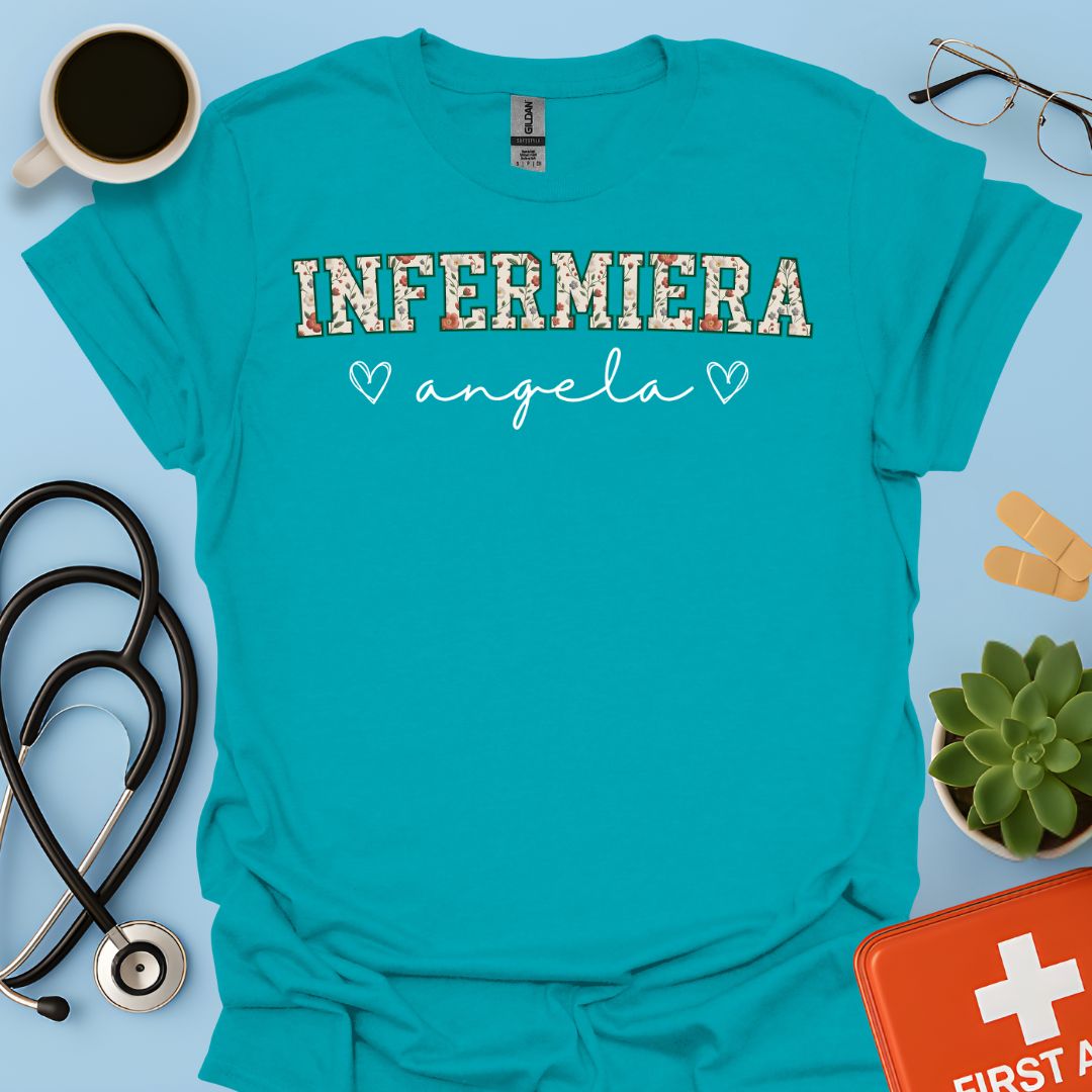 Personalizzata Infermiera Maglietta