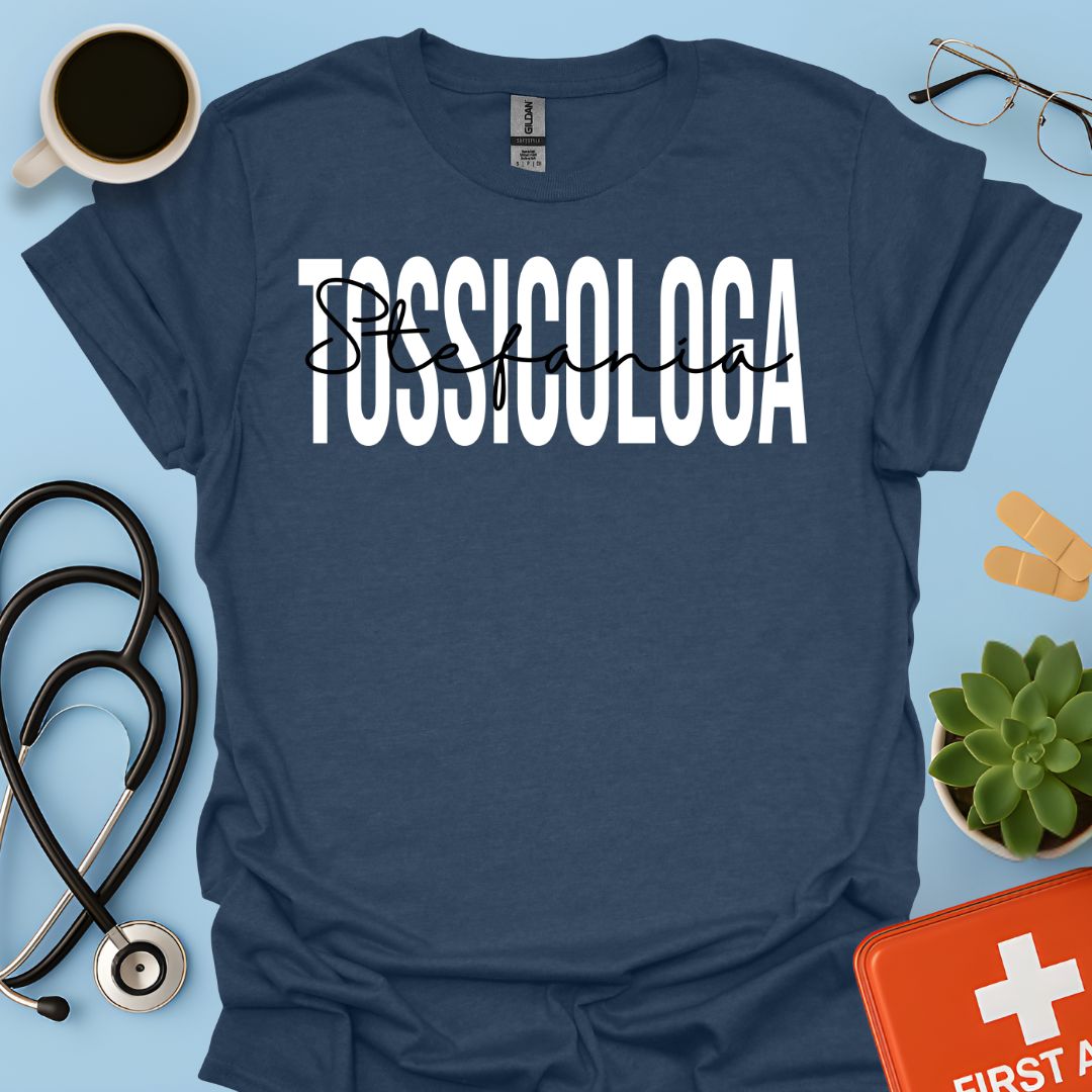 Maglietta Tossicologa Personalizzata