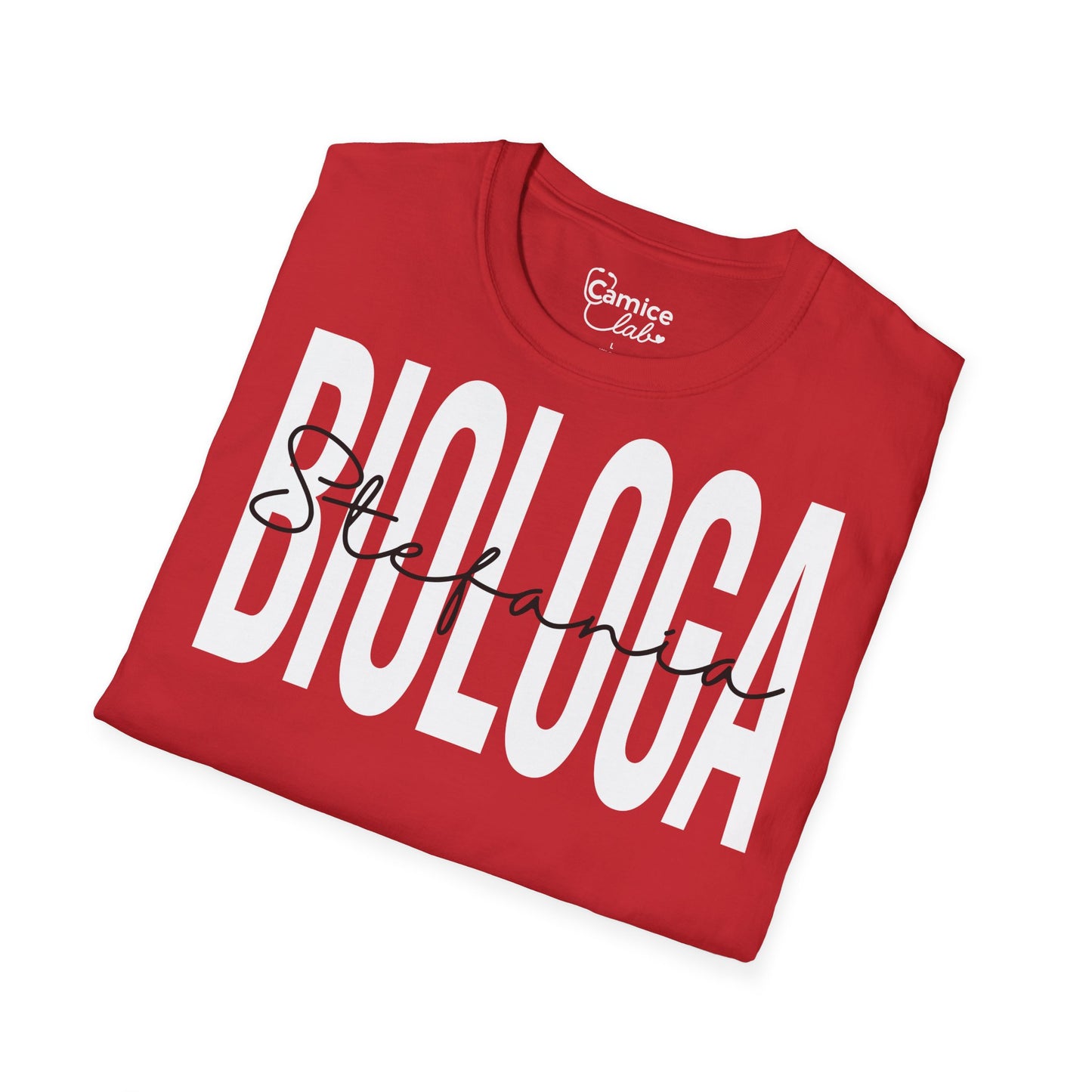 Maglietta Biologa Donna Personalizzata
