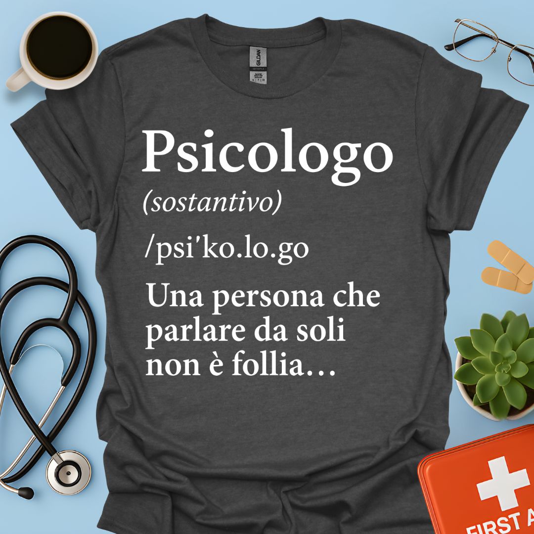 Definizione Psicologo Maglietta