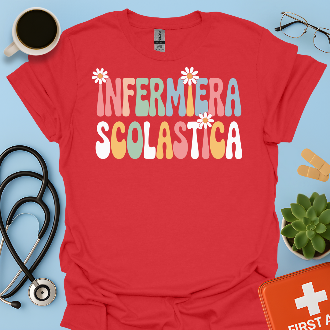Infermiera Scolastica Maglietta