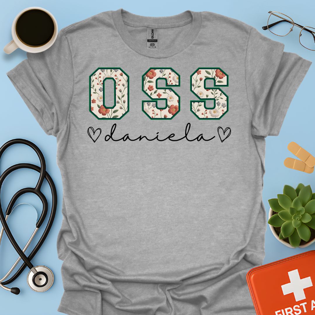 OSS Personalizzata Donna Operatore Socio Sanitario Maglietta