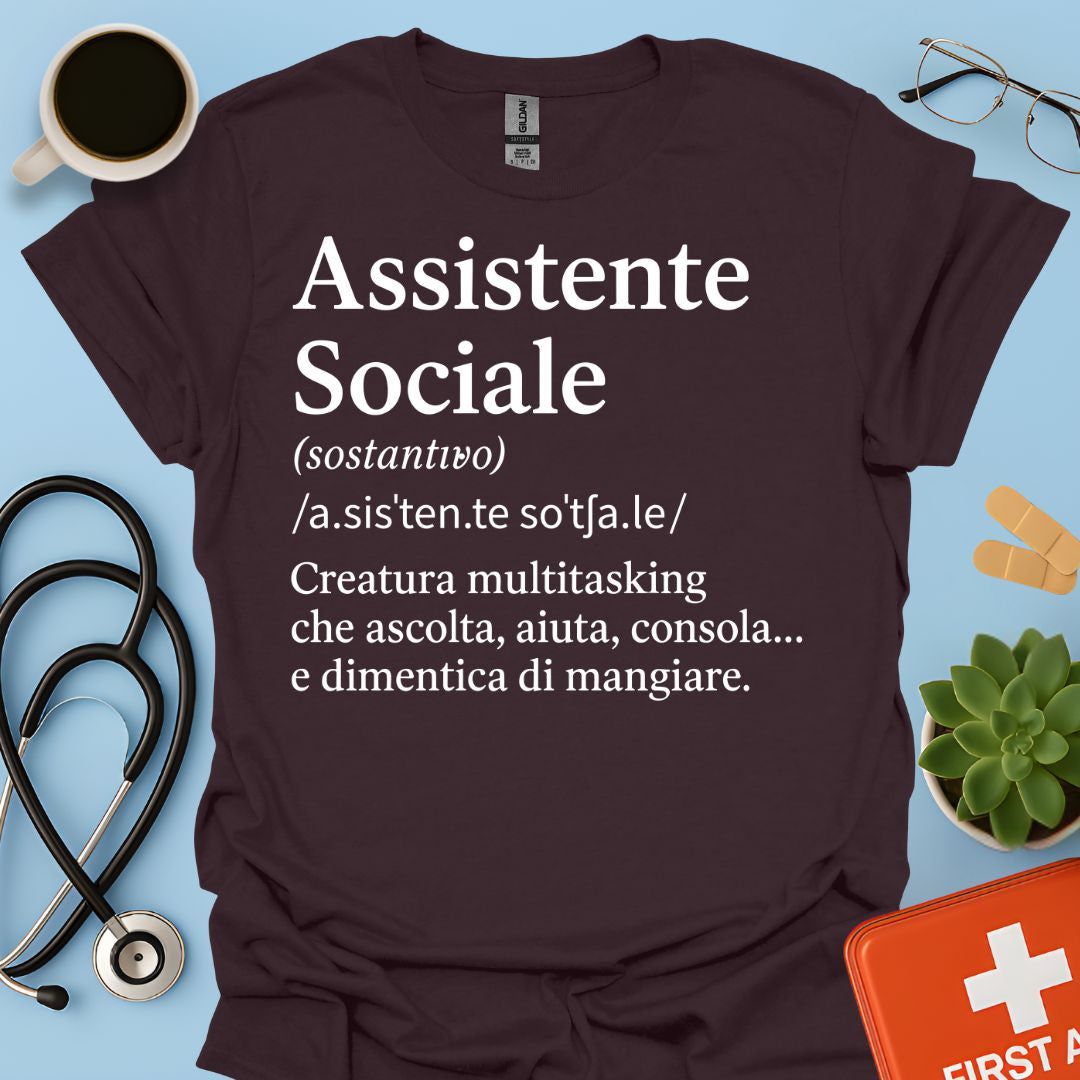 Maglietta Assistente Sociale