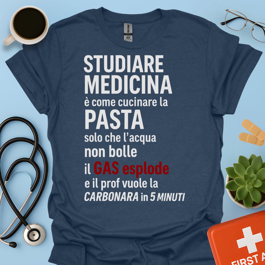 Studiare Medicina Divertente Maglietta