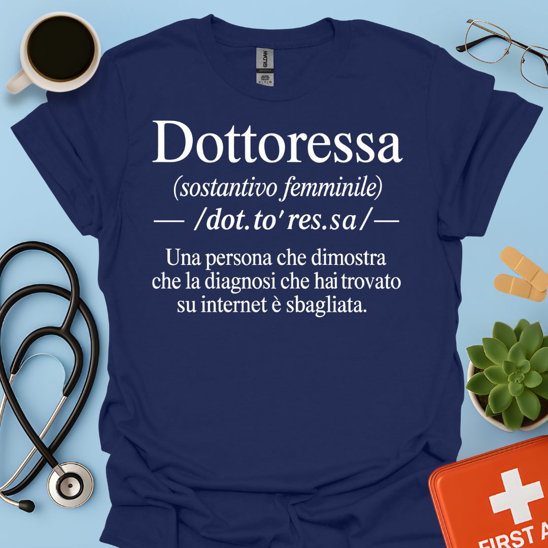 Definizione di Medico Dottoressa Maglietta