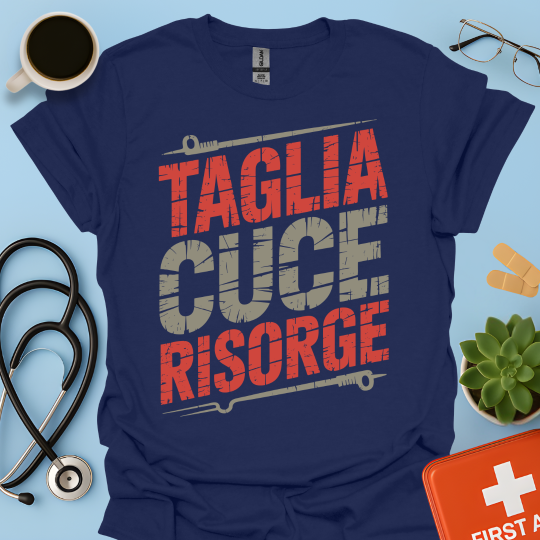 Taglia Cuce Risorge - Chirurgo Medico Maglietta