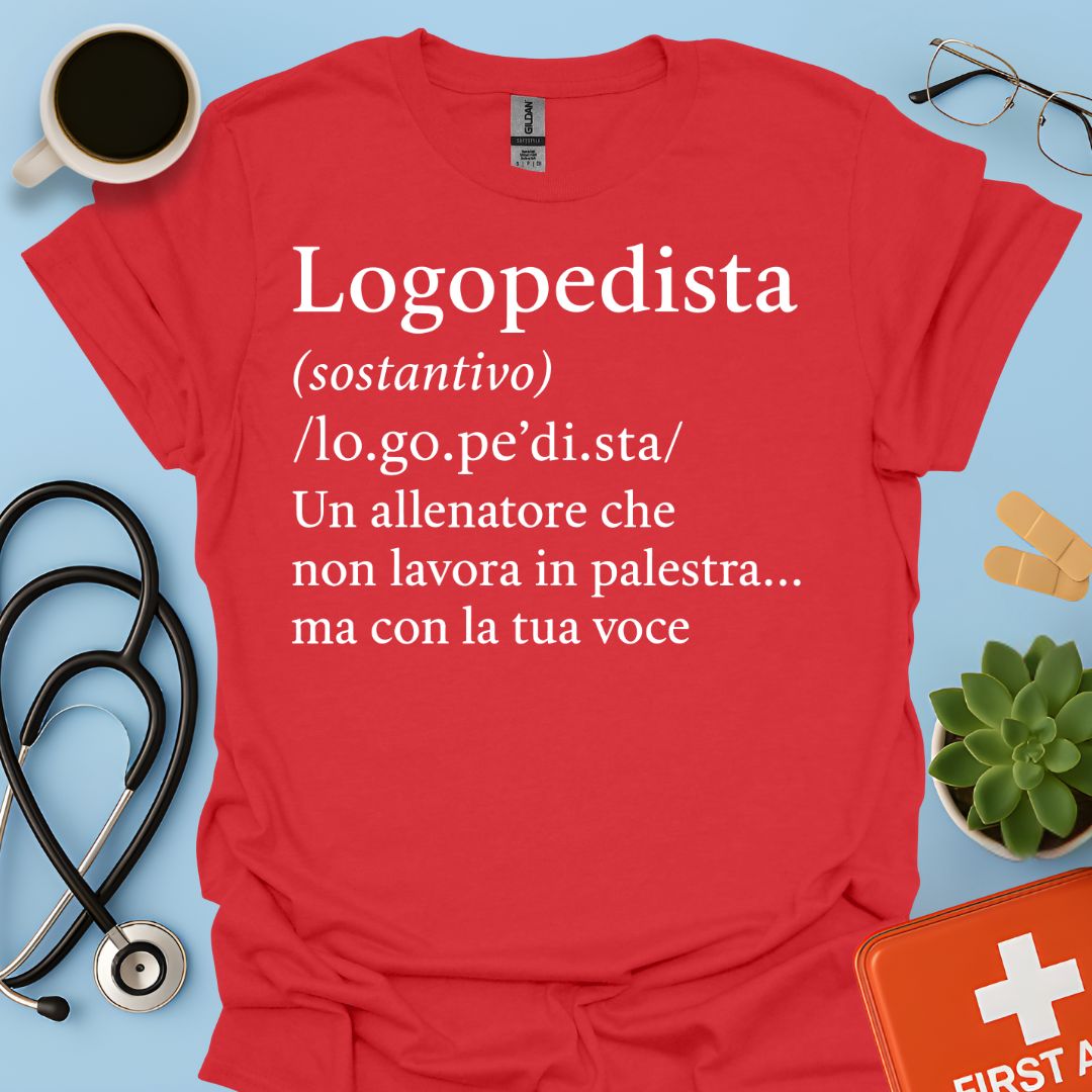 Definizione Logopedista Maglietta