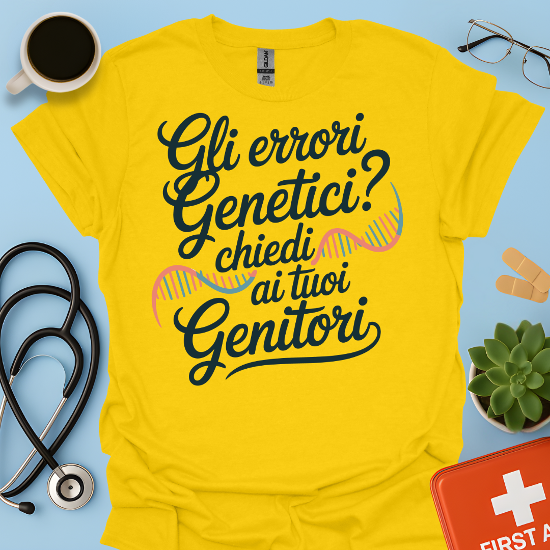 Gli Errori Genetici Chiedi ai Tuoi Genitori - Dottoressa Maglietta