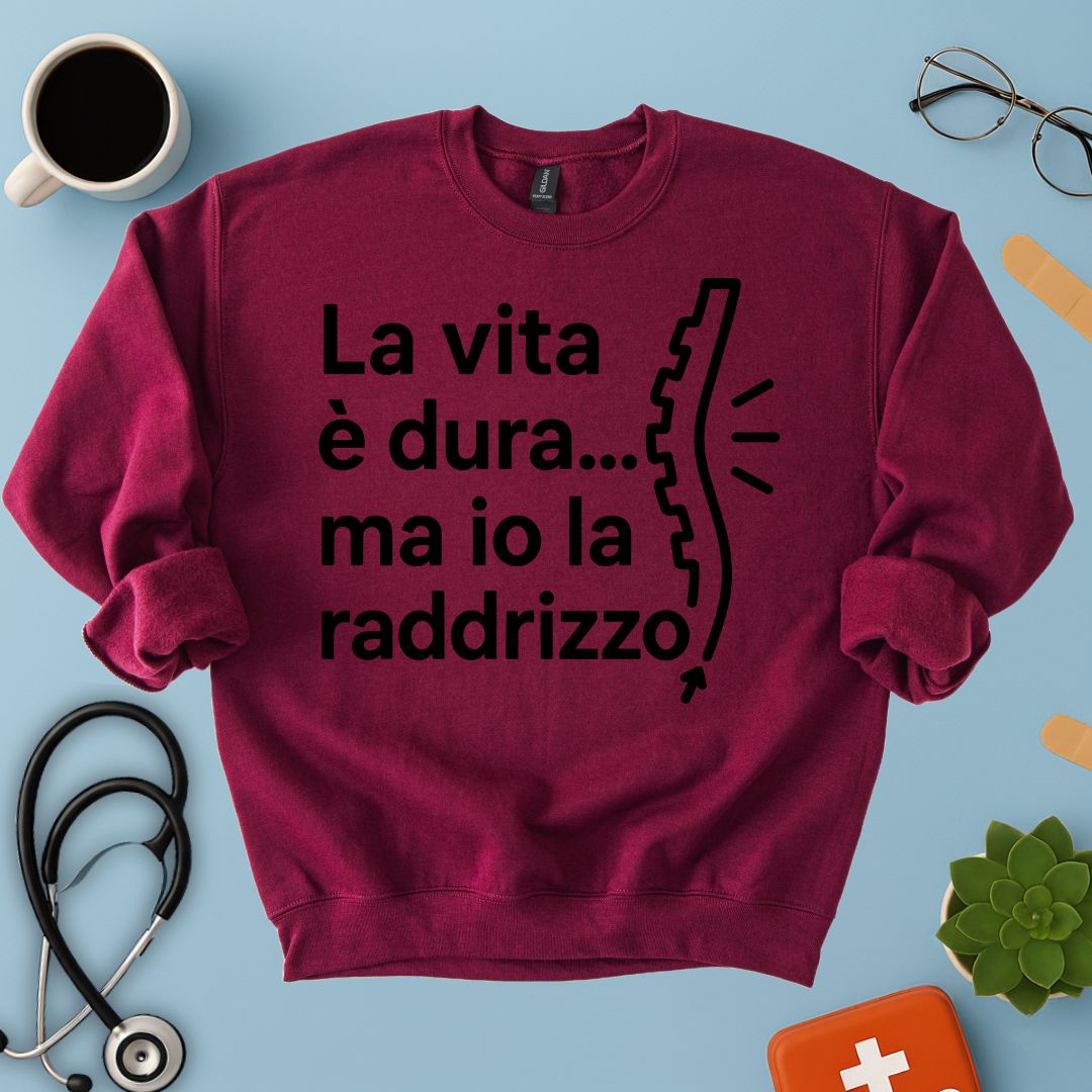 Felpa Fisioterapista - Chiropratico - Osteopata - Ortopedico