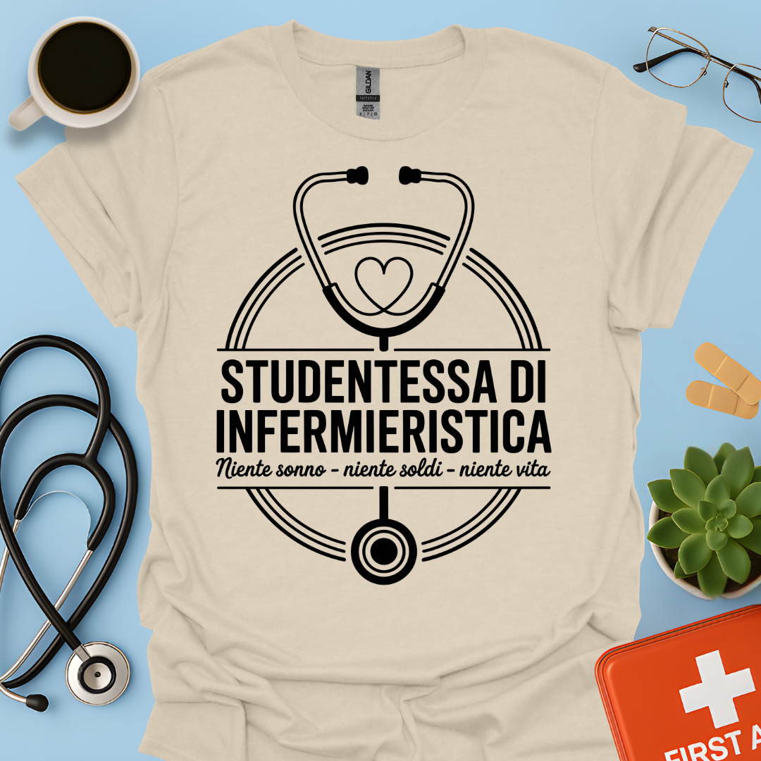 Studentessa di Infermieristica — Infermiera Maglietta