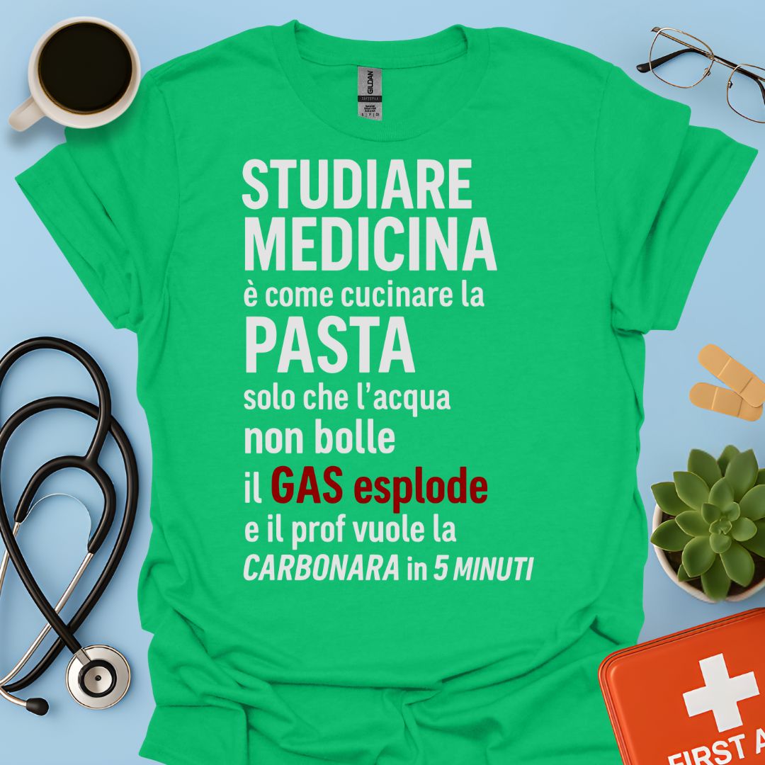 Studiare Medicina Divertente Maglietta