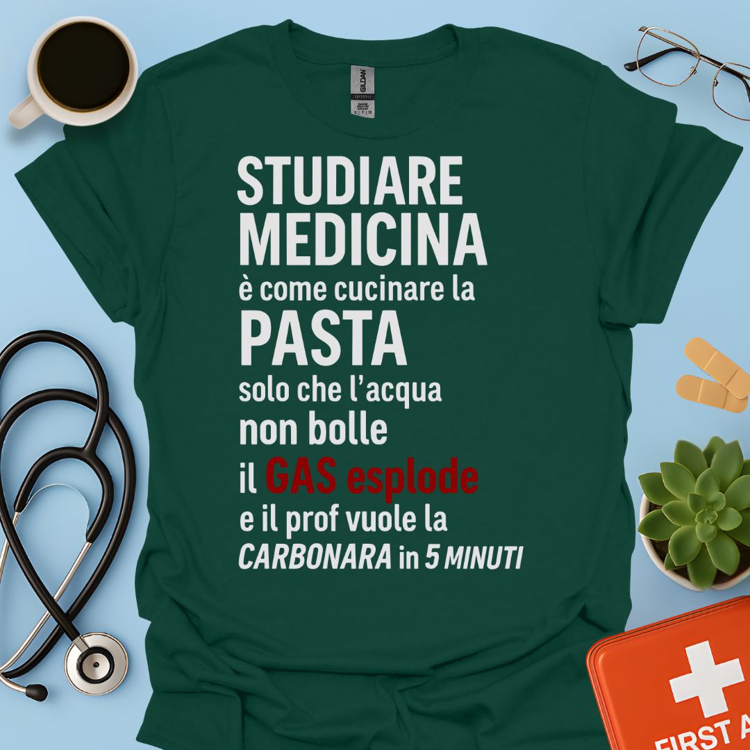 Studiare Medicina Divertente Maglietta
