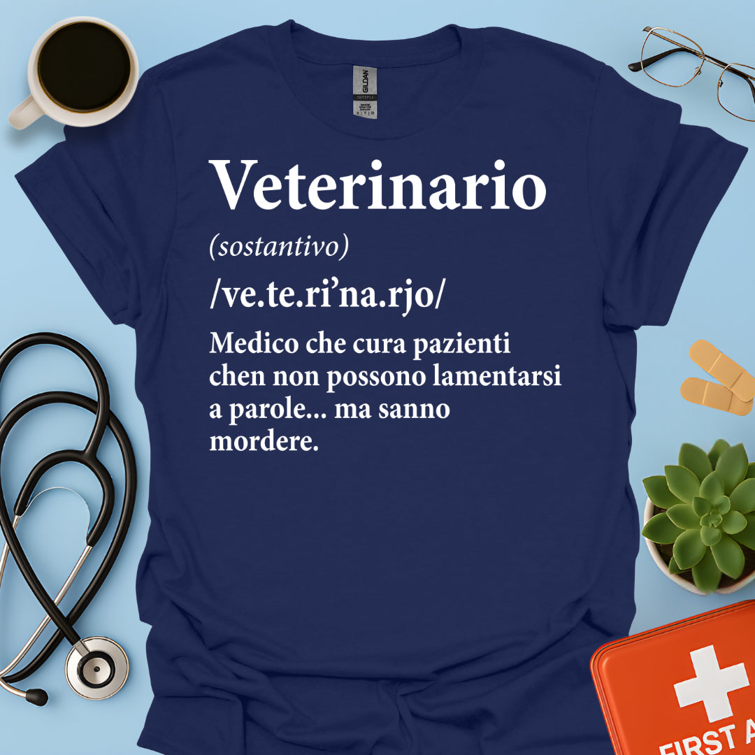 Definizione di Veterinario Maglietta