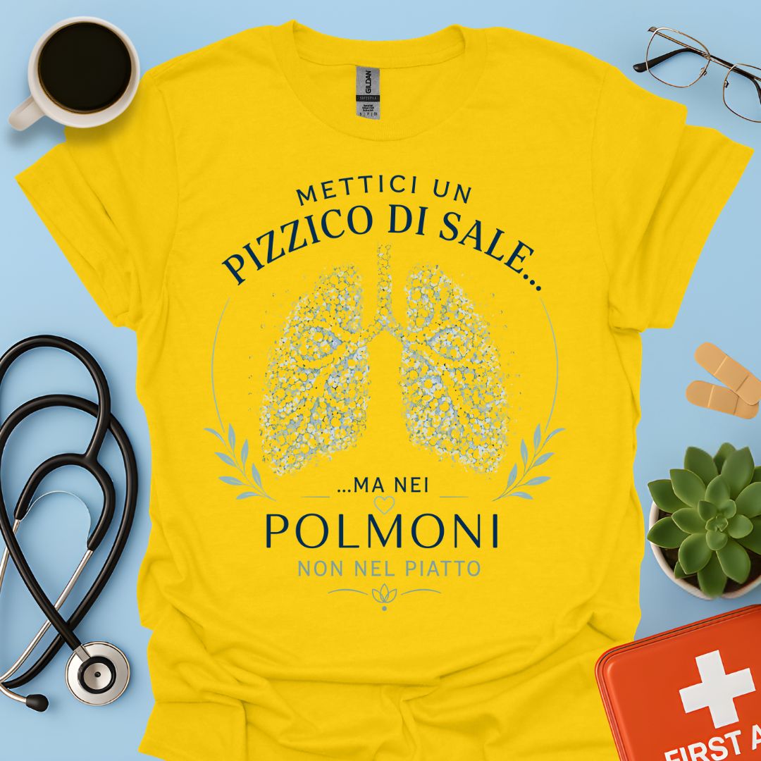 Maglietta Haloterapista | Mettici un Pizzico di Sale