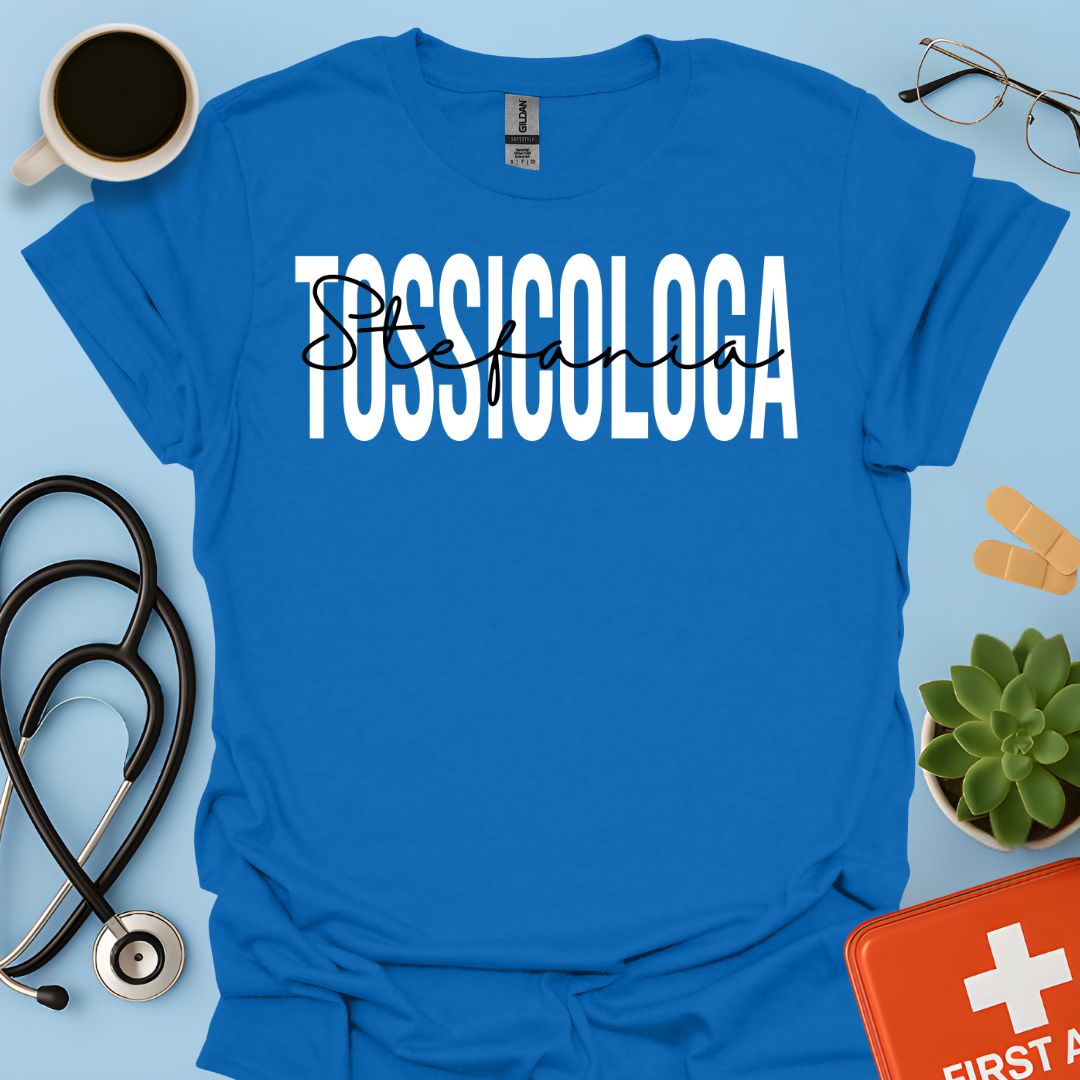 Maglietta Tossicologa Personalizzata