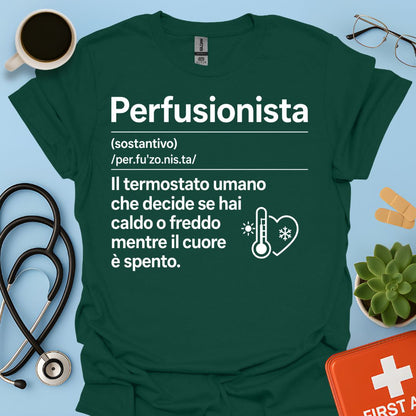 Maglietta Definizione Perfusionista