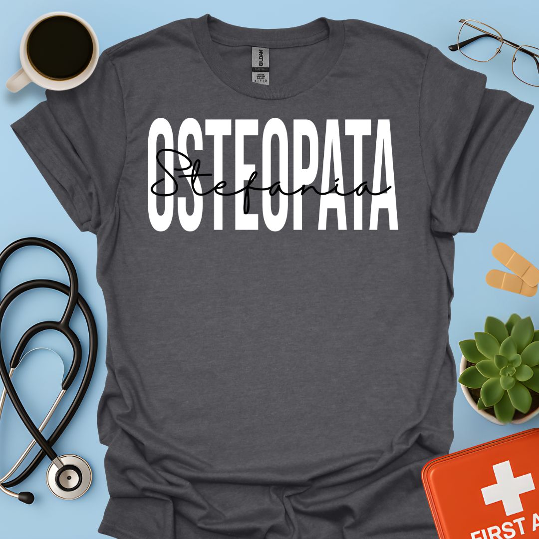 Osteopia Personalizzata Osteopata Maglietta