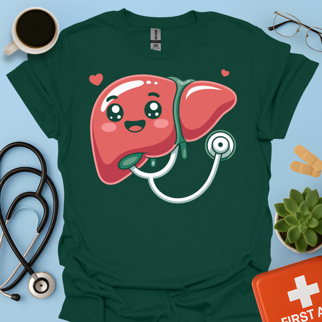 Fegato Adorabile - Medico Maglietta