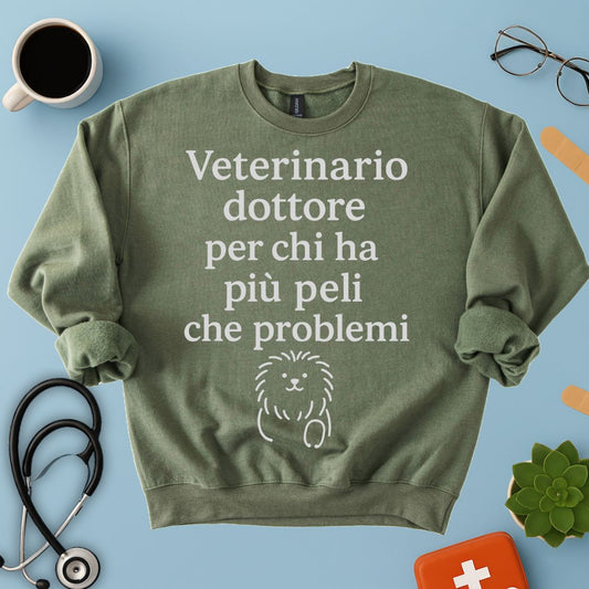 Felpa Medico Veterinario