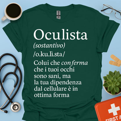 Definizione Oculista Maglietta
